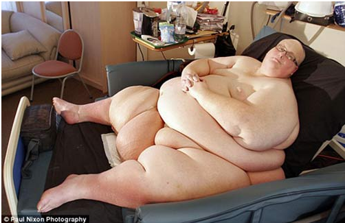Paul Mason đã từng nặng tới gần 450 kg